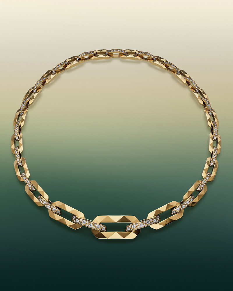 laurence graff signature chain link necklace