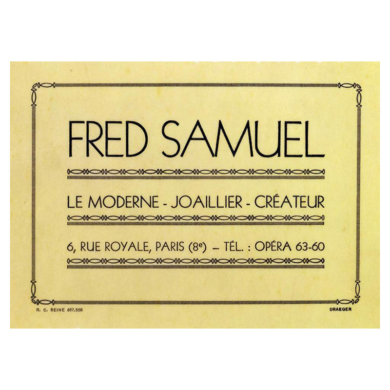 fred samuel business card