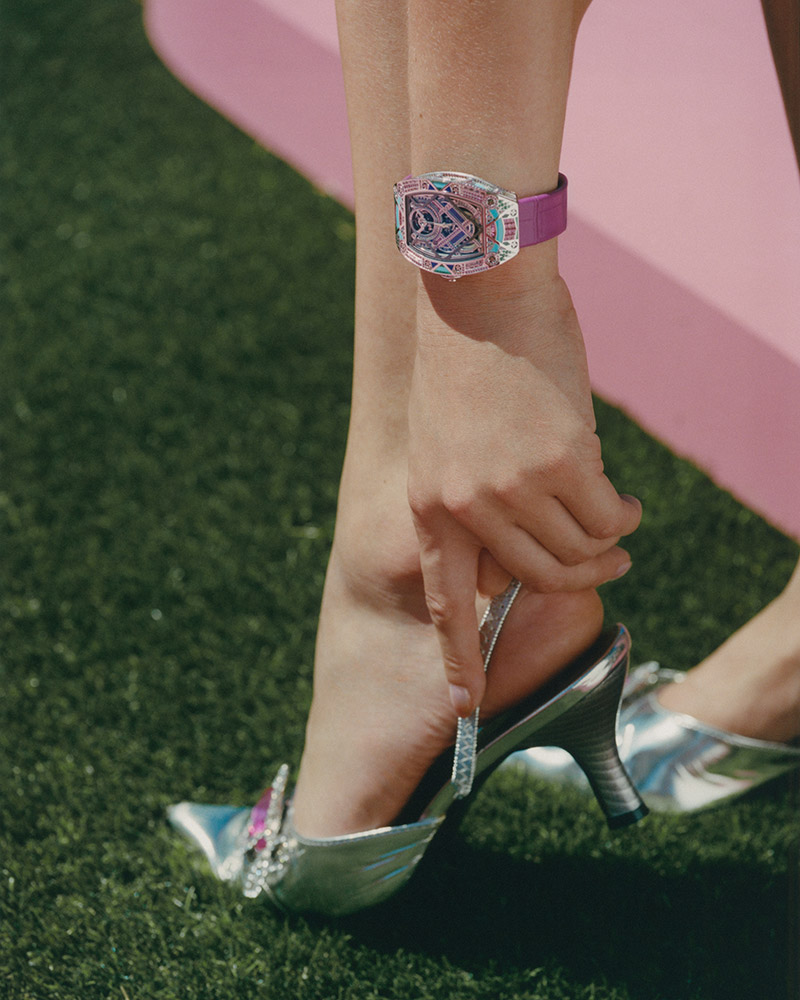 richard mille rm hj-02 pink