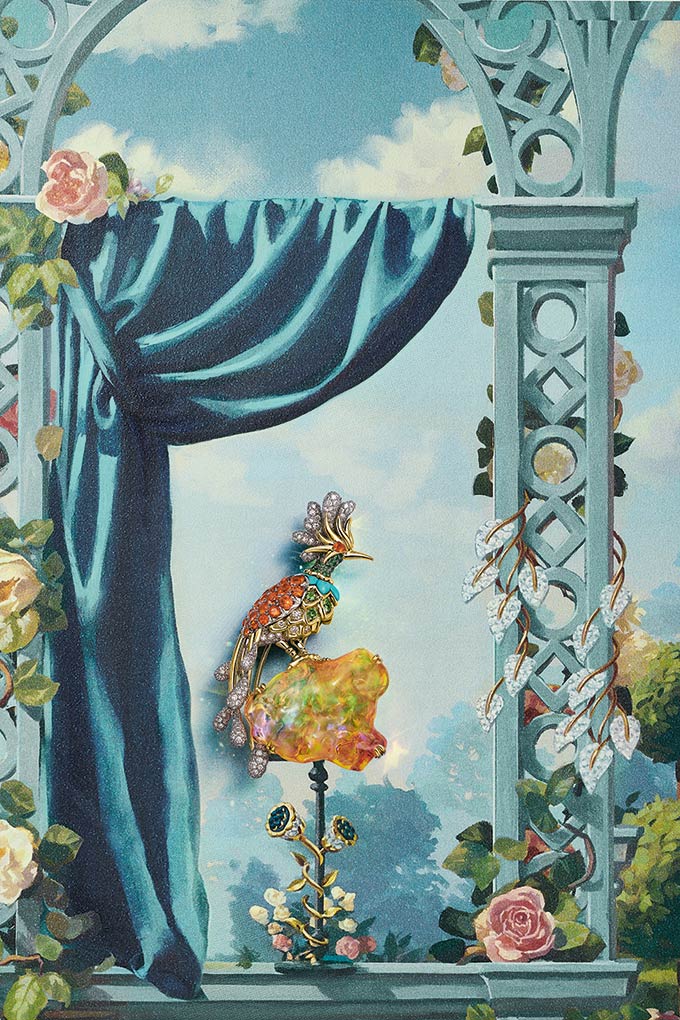 tiffany blue book paradise bird