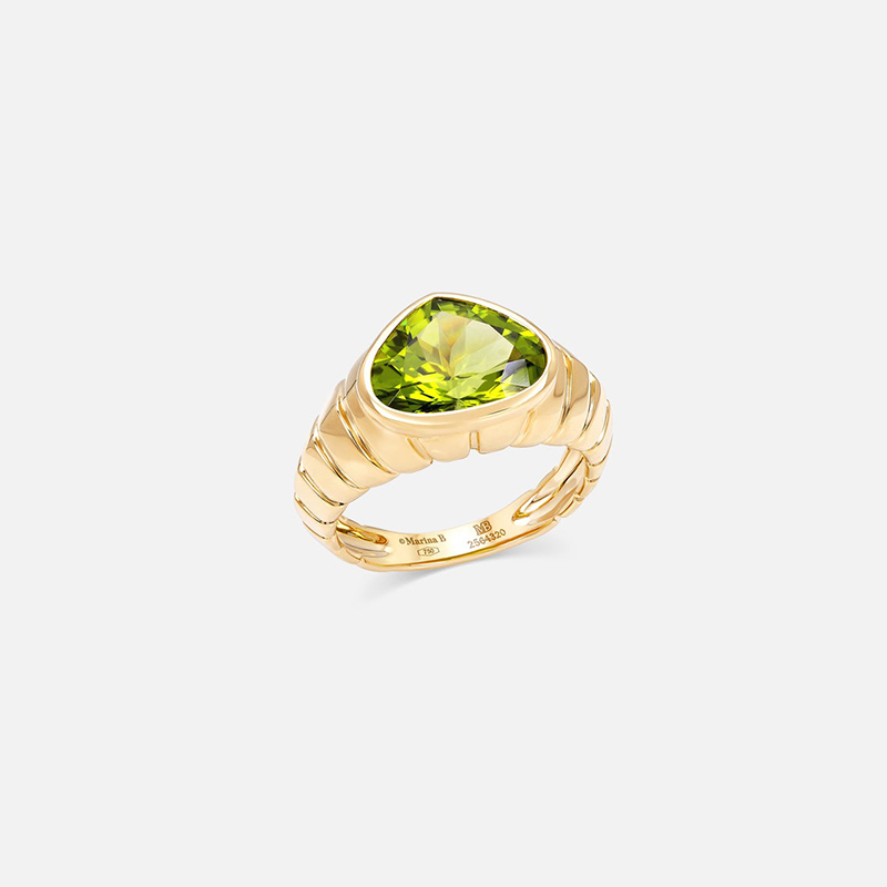 marina b timo peridot ring