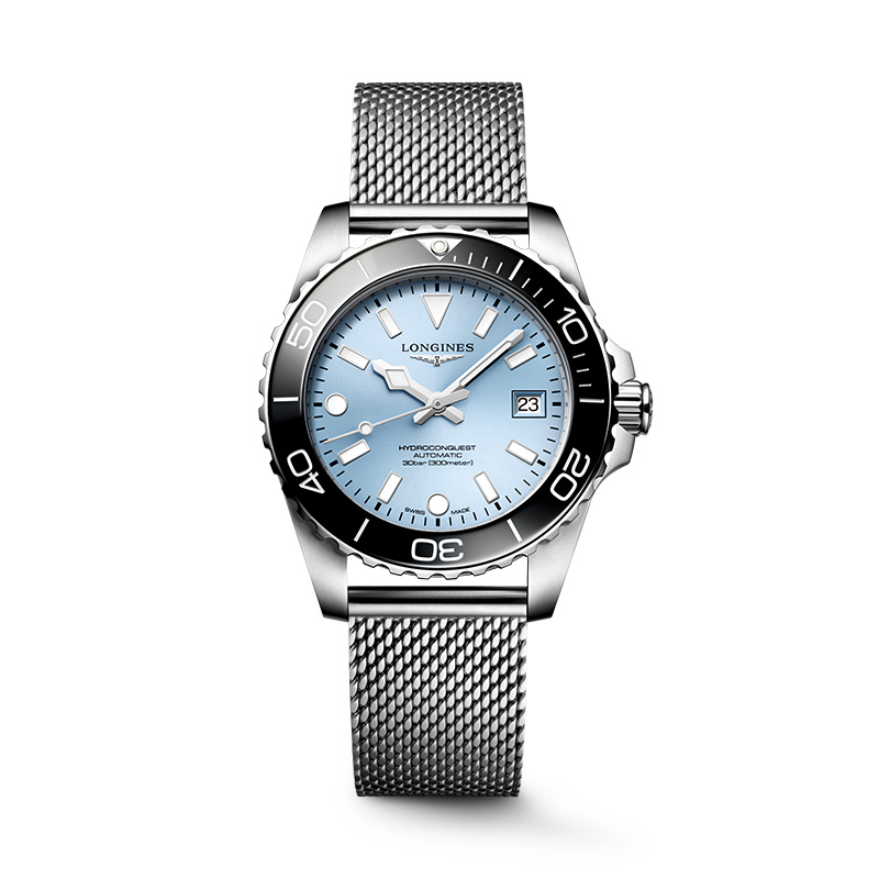 longines hydroconquest 39mm blue dial