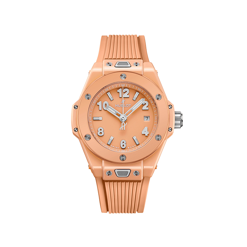 hublot big bang peach ceramic