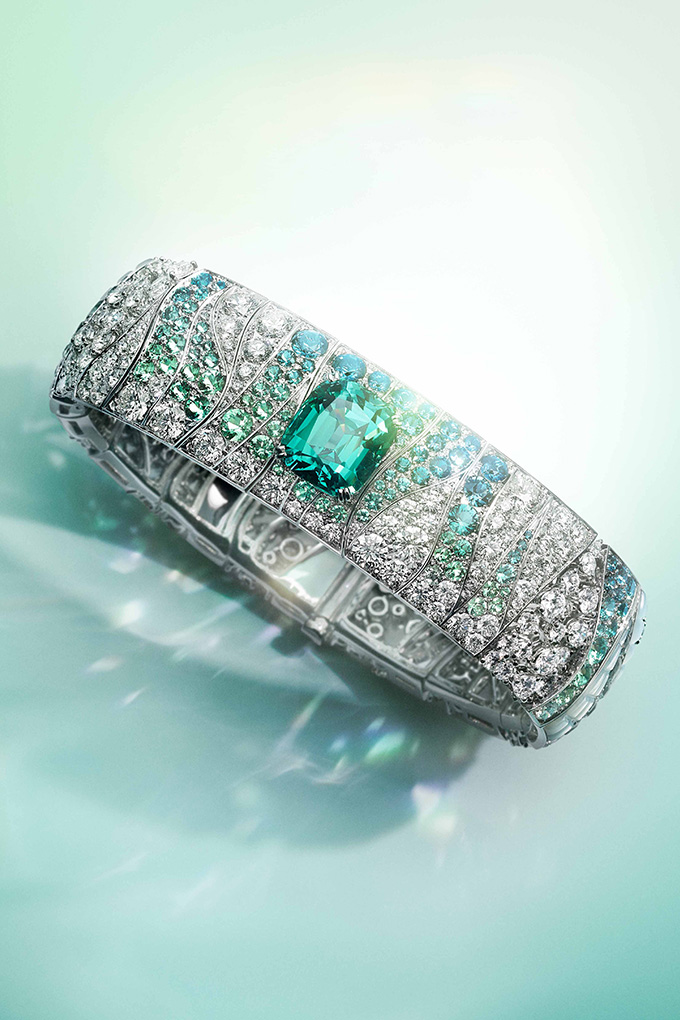 fred golden light high jewellery tourmaline bracelet