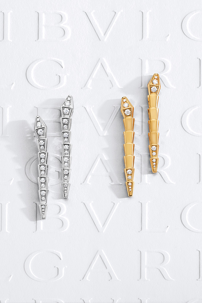 bvlgari serpenti viper earrings