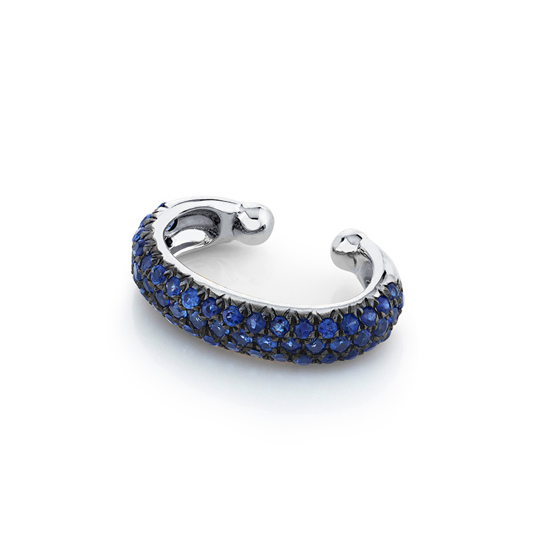 shay ear cuff sapphire