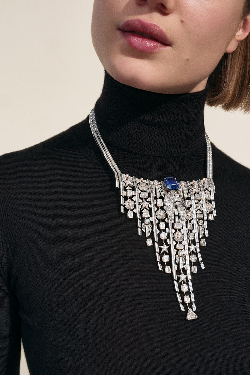 chanel high jewellery imprime lion necklace