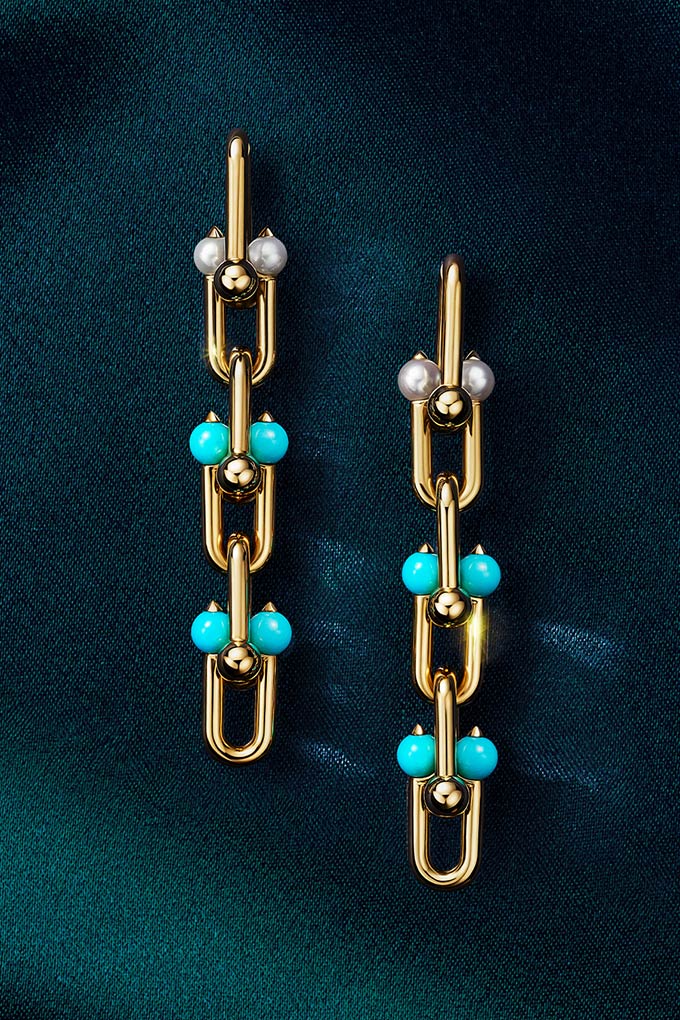 tiffany co hardwear turquoise pearl