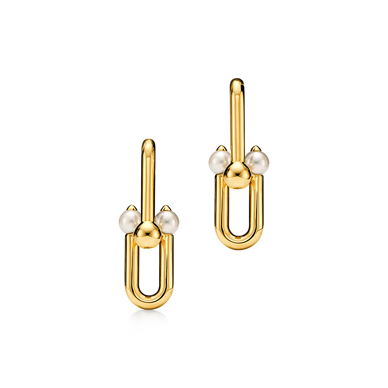 tiffany hardwear earrings akoya pearls