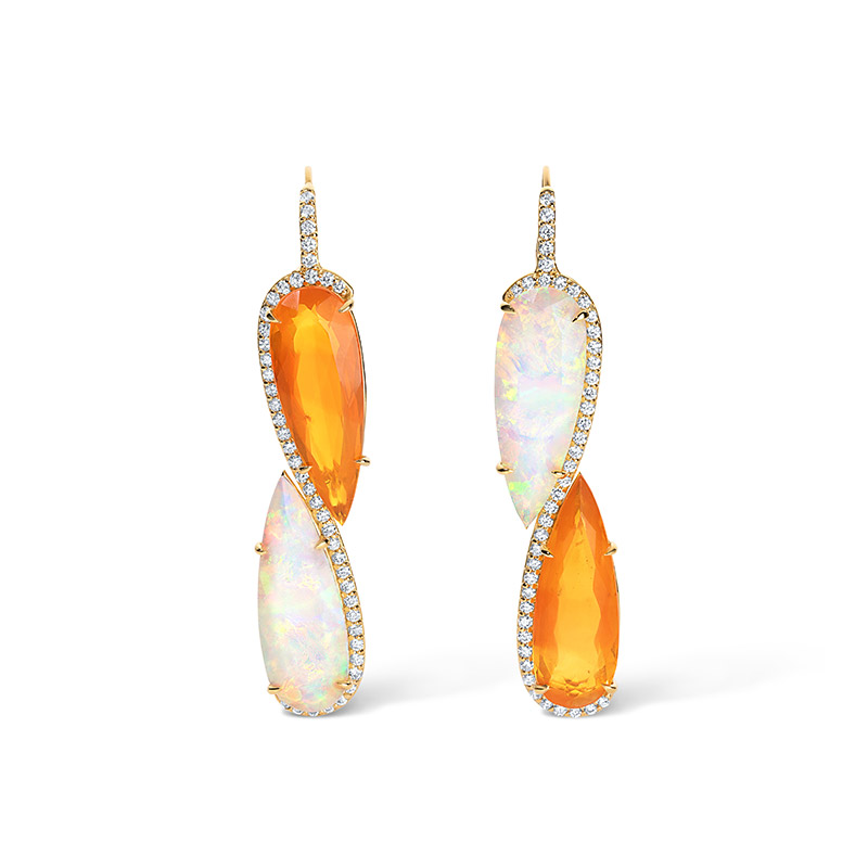mindi mond opal earrings