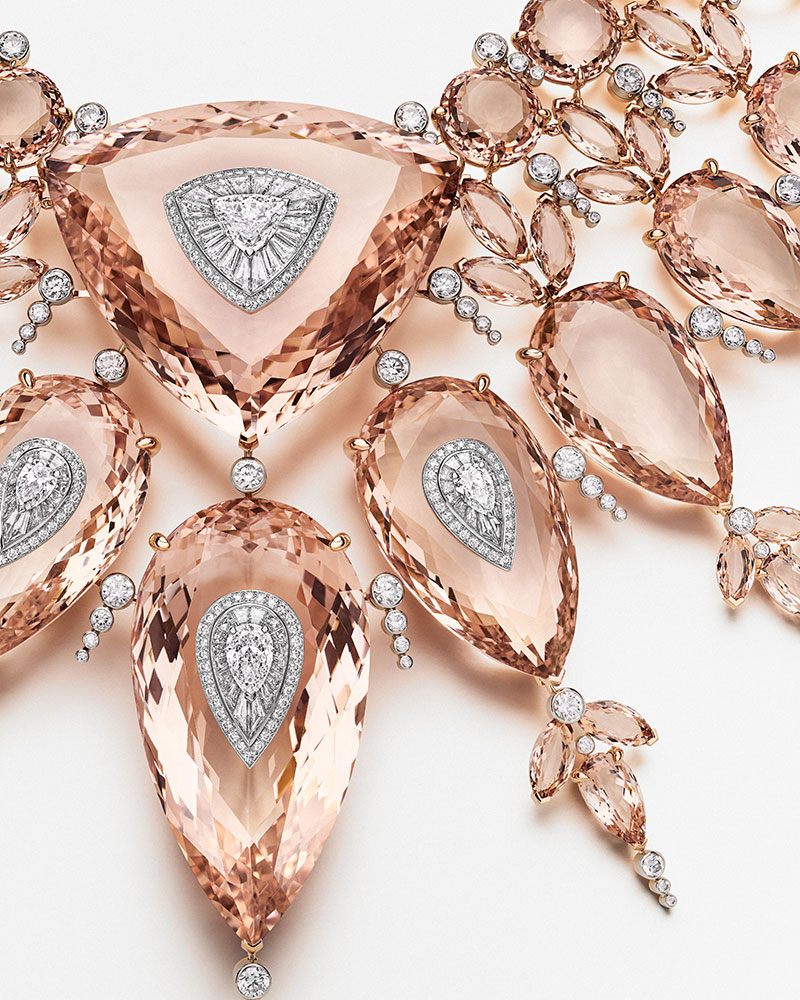 boucheron morganite necklace high jewellery